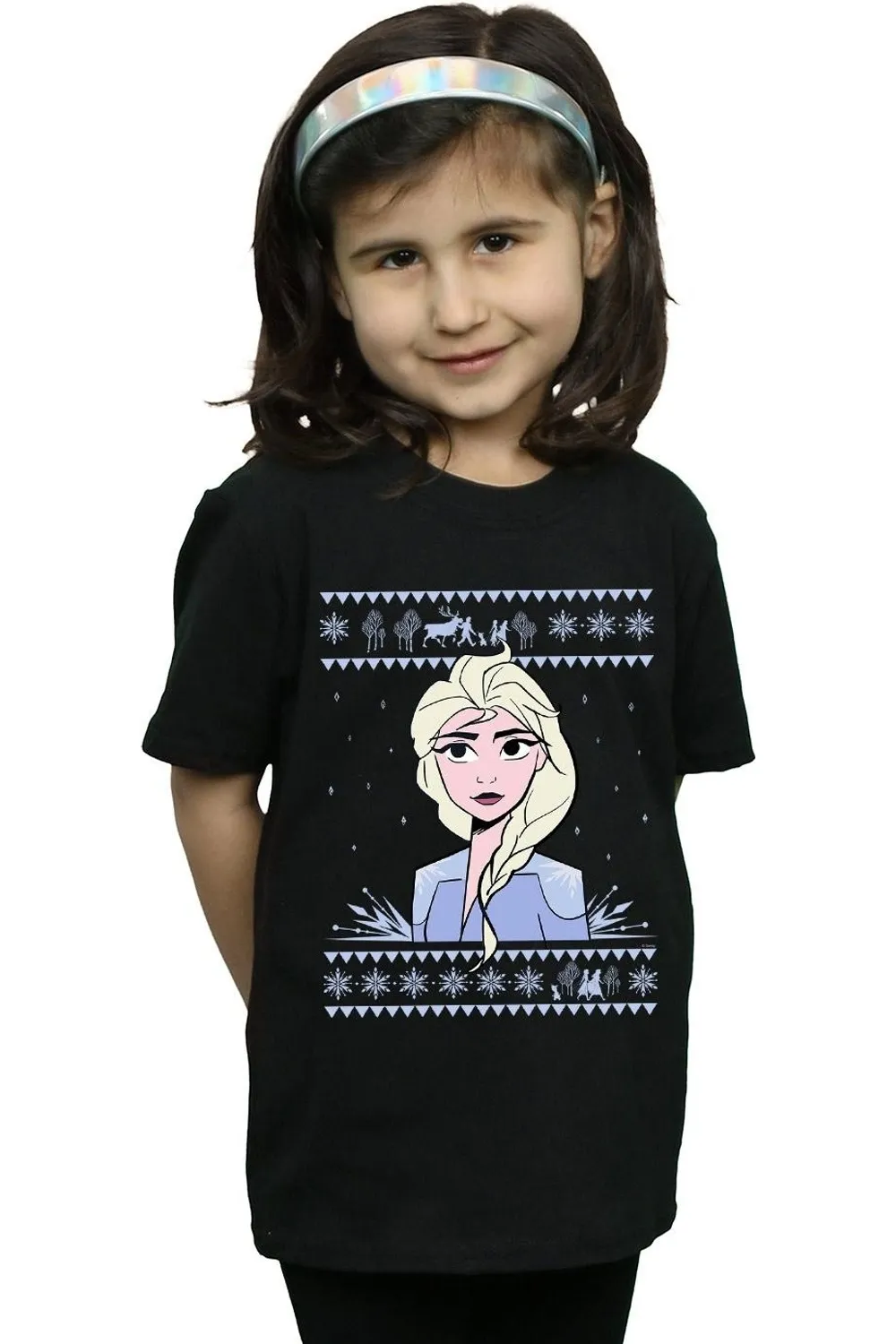 Frozen 2 Elsa Christmas Cotton T-Shirt