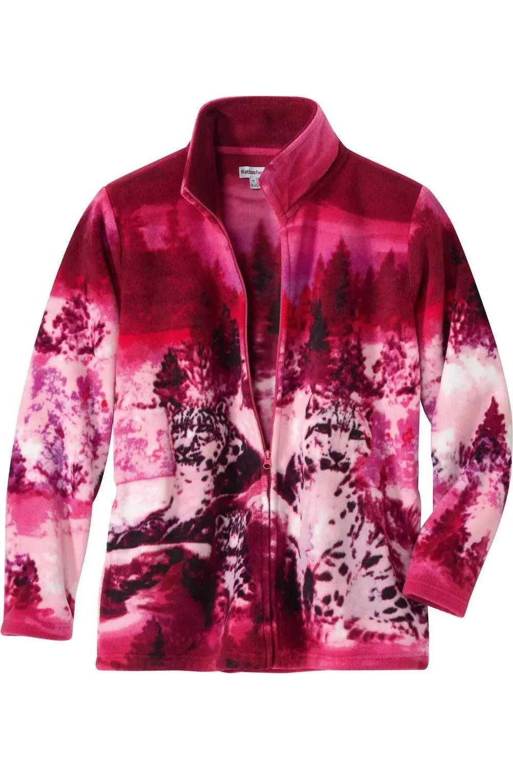 Printed Fleece Jacket