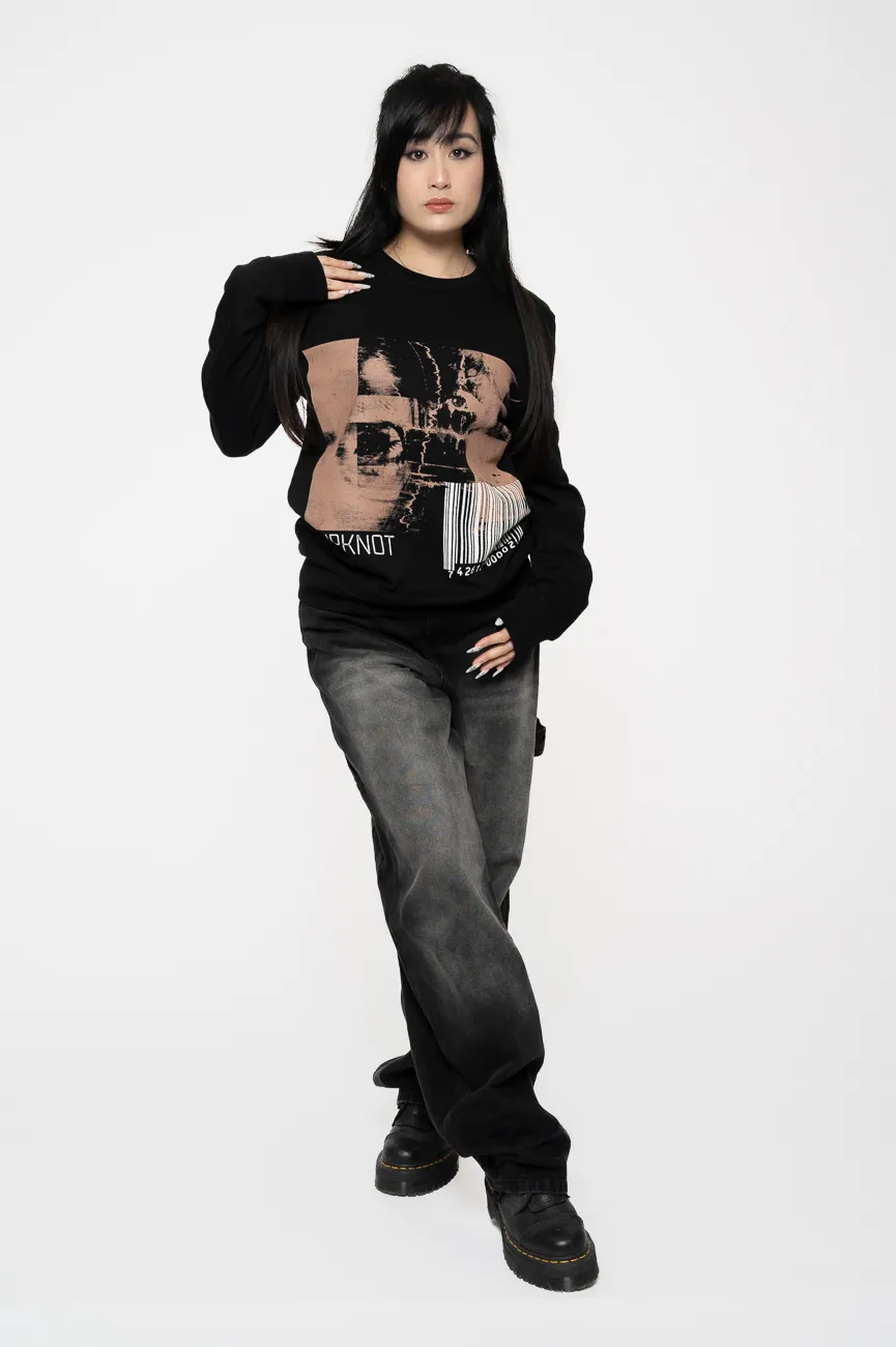 The End So Far Faces And Barcode Sweatshirt 2 The End So Far Faces And Barcode Sweatshirt
