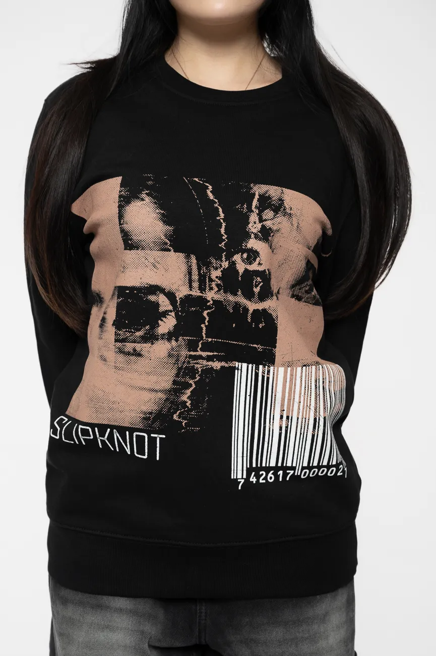 The End So Far Faces And Barcode Sweatshirt 3 The End So Far Faces And Barcode Sweatshirt