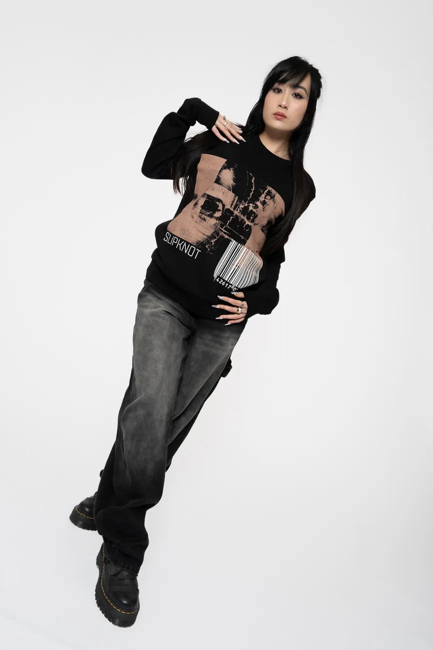 The End So Far Faces And Barcode Sweatshirt 6 The End So Far Faces And Barcode Sweatshirt