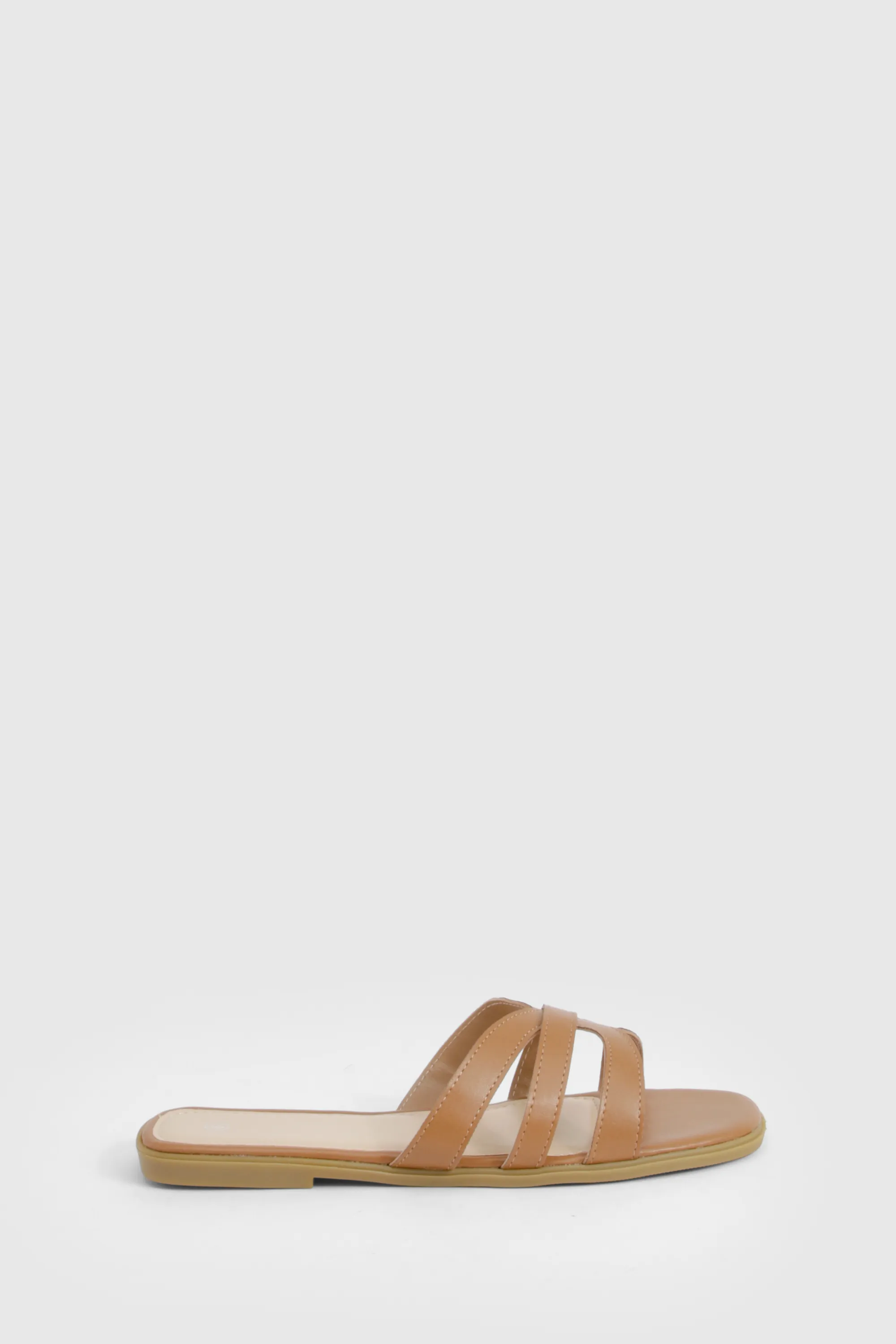 Wide Fit Cross Strap Sliders 3 Wide Fit Cross Strap Sliders