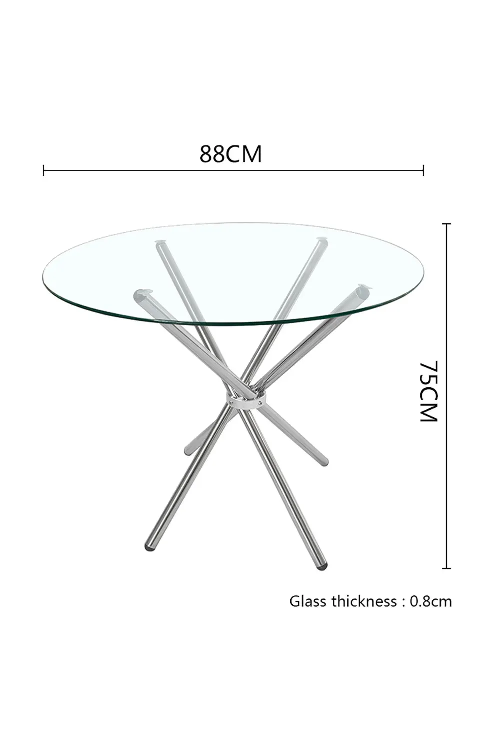5pcs Dining Table Set of 4 Modern Faux Leather Dining Chairs and Tempered Glass Table 5 5pcs Dining Table Set of 4 Modern Faux Leather Dining Chairs and Tempered Glass Table