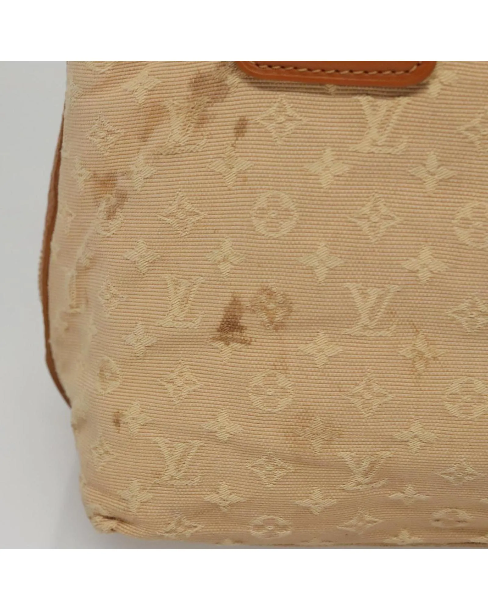 Preloved Mini Lin Noe Handbag- Beige Tote Bags 3 Preloved Mini Lin Noe Handbag- Beige Tote Bags