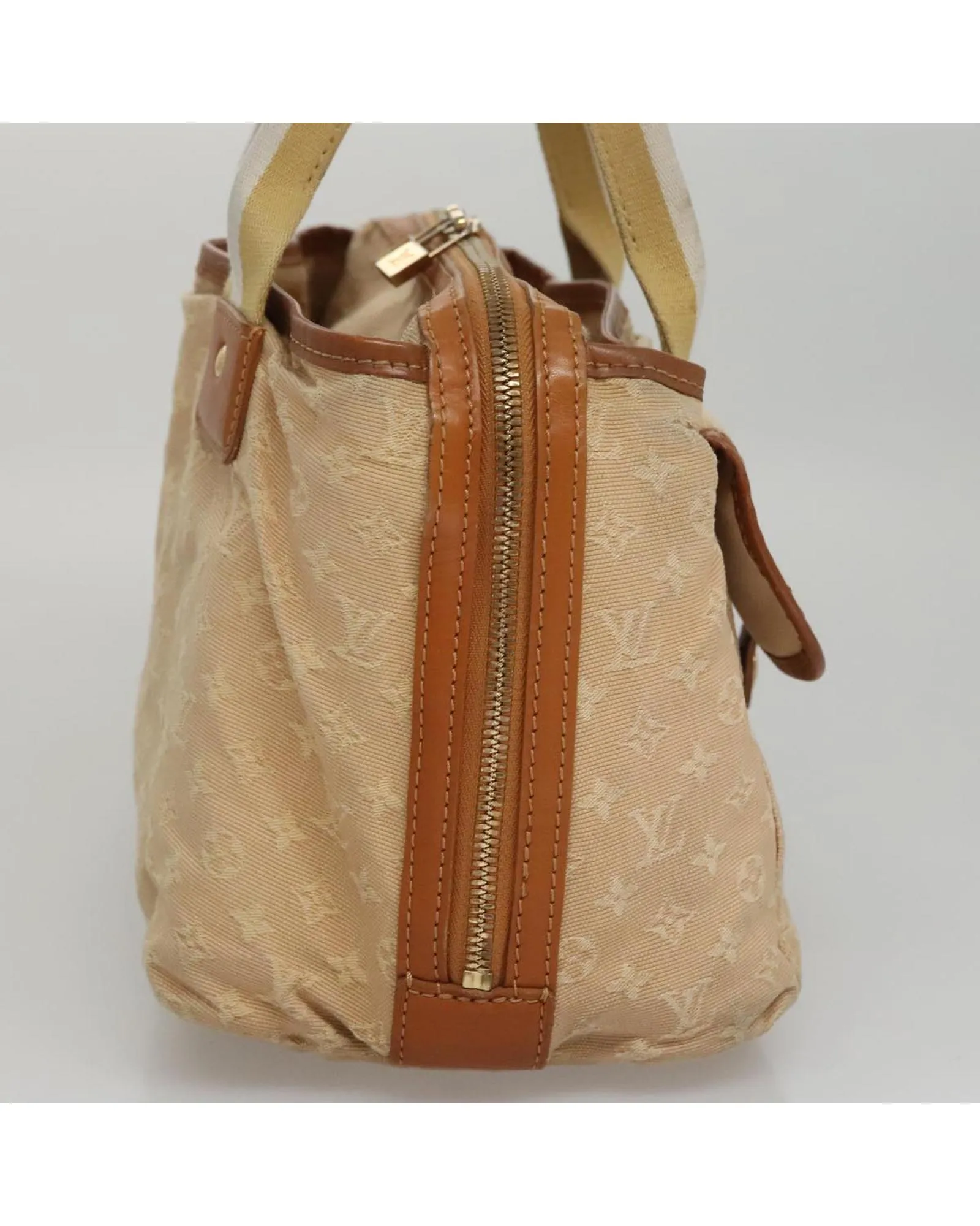 Preloved Mini Lin Noe Handbag- Beige Tote Bags 6 Preloved Mini Lin Noe Handbag- Beige Tote Bags