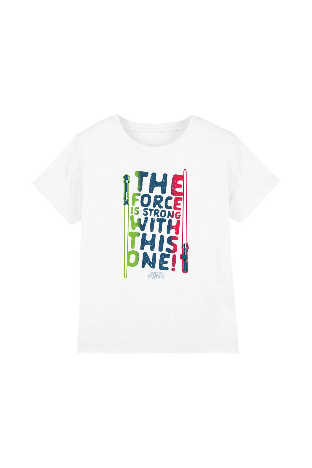 Star Wars Force Is StrongKids T-Shirt White 4 Star Wars Force Is StrongKids T-Shirt White