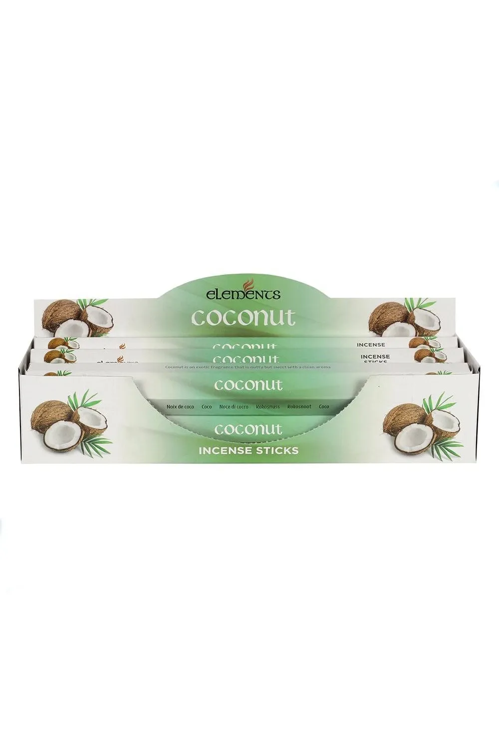 Coconut Incense Sticks (6 Packs)