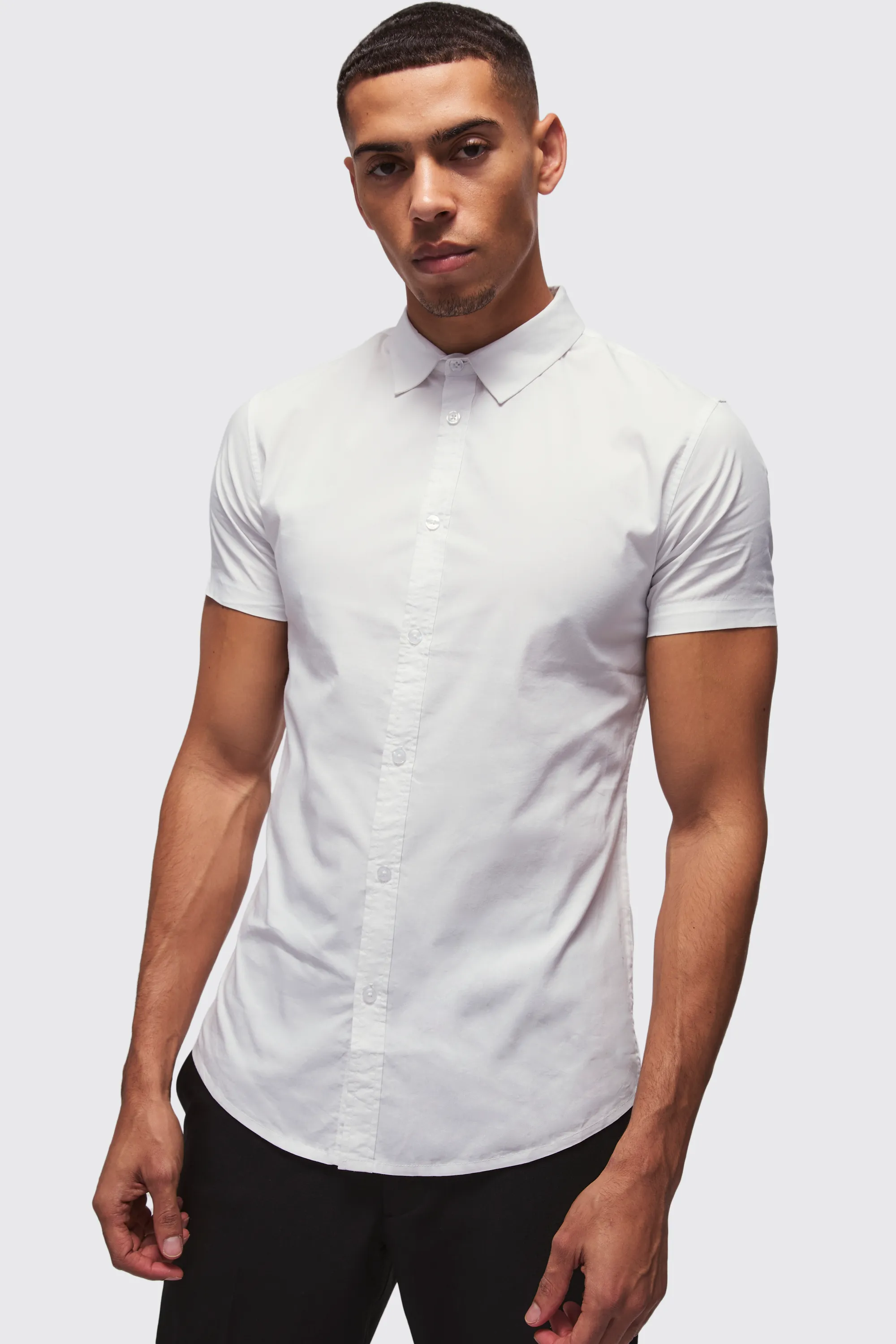 Stretch Fit Short Sleeve Shirt 1 Stretch Fit Short Sleeve Shirt