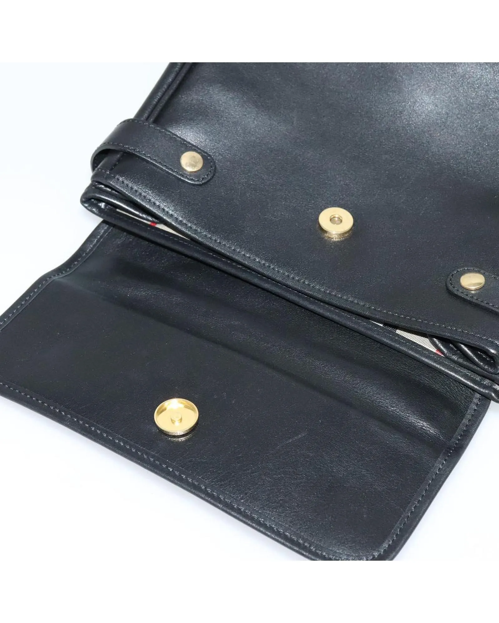 Preloved Leather Top Handle Handbag- Black 11 Preloved Leather Top Handle Handbag- Black