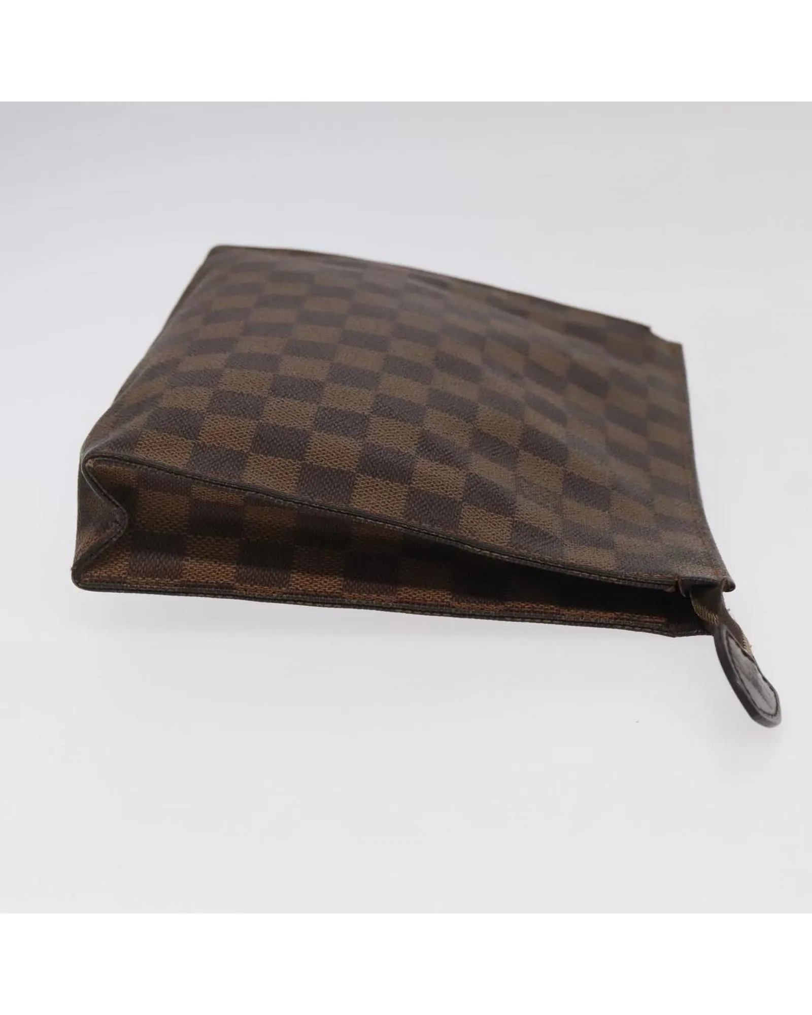 Preloved Toiletry Pouch 26 Damier Ebene Canvas- Damie Ebene 3 Preloved Toiletry Pouch 26 Damier Ebene Canvas- Damie Ebene
