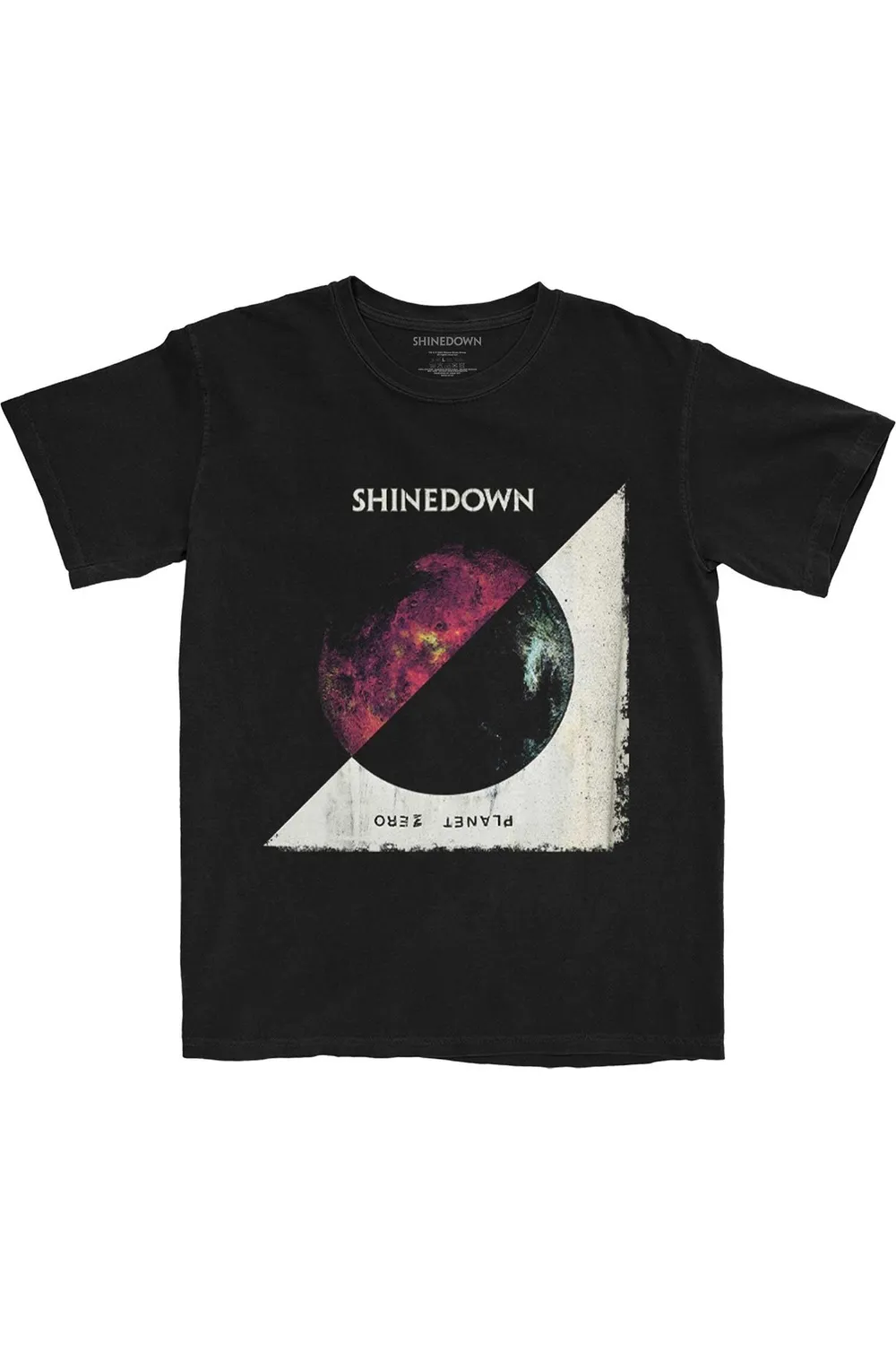 Planet Zero Album Cotton T-Shirt 1 Planet Zero Album Cotton T-Shirt