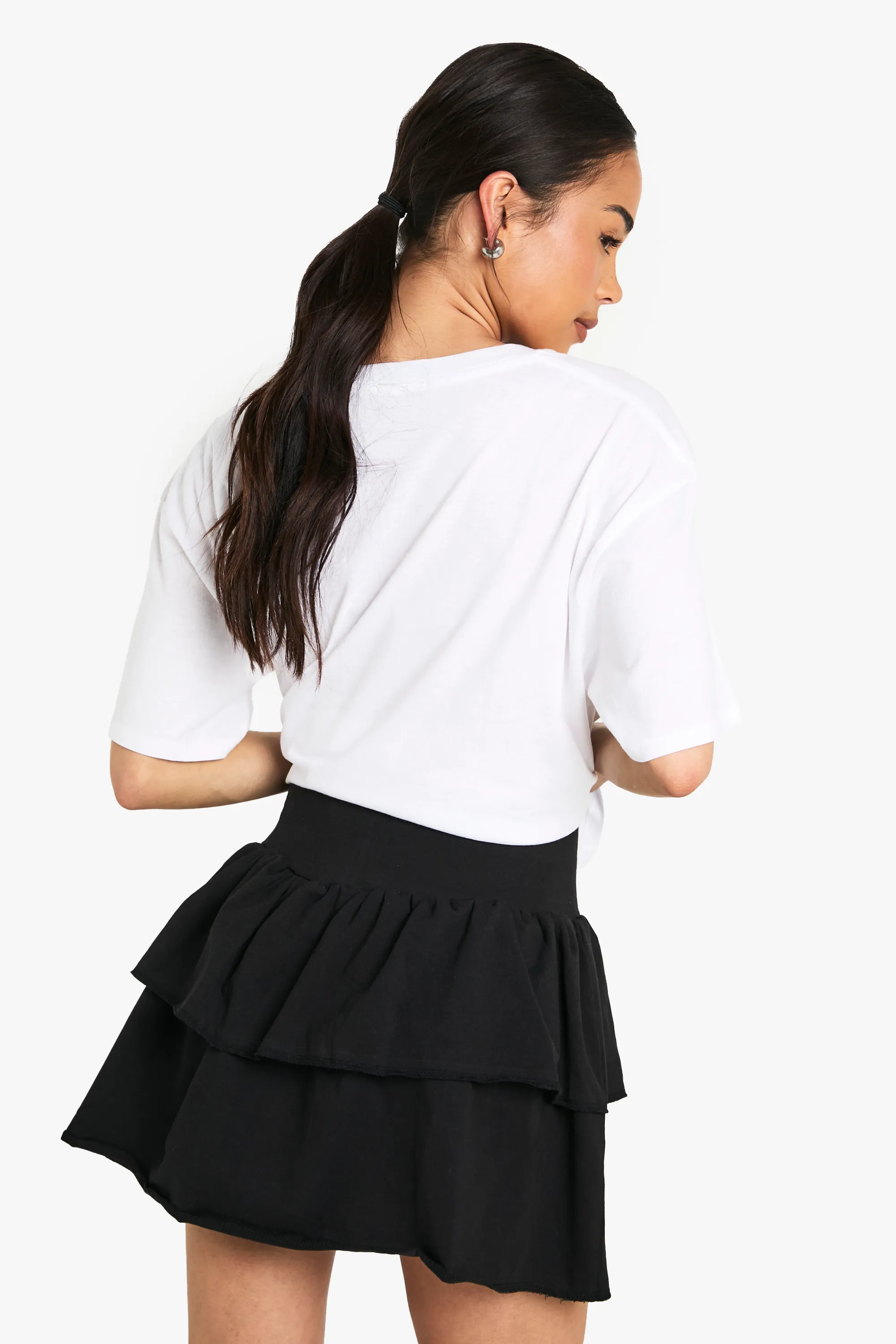 Cotton Ruffle Skirt 2 Cotton Ruffle Skirt