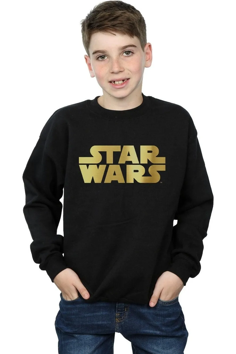 Gold Logo Sweatshirt 1 Gold Logo Sweatshirt