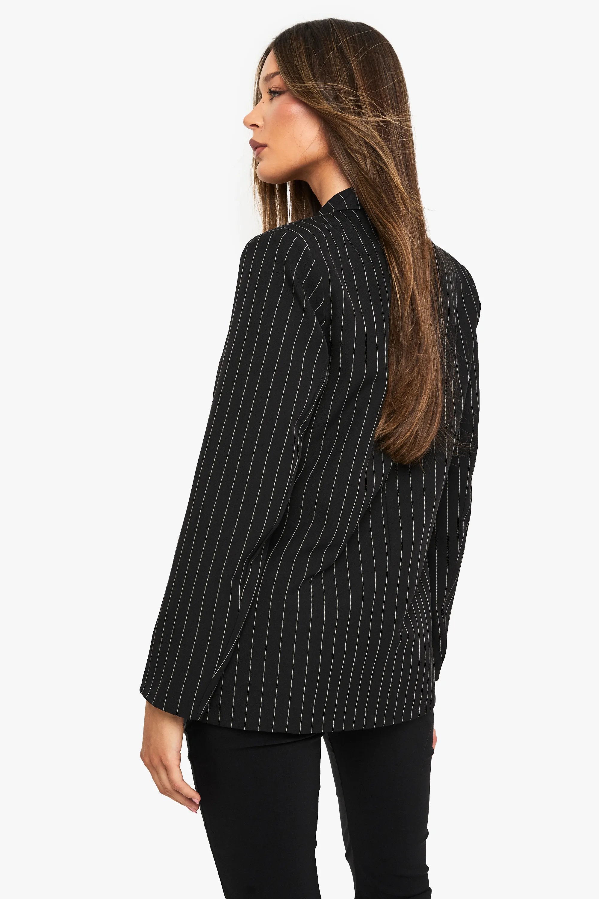 Pocket Detail Oversized Boxy Blazer 2 Pocket Detail Oversized Boxy Blazer