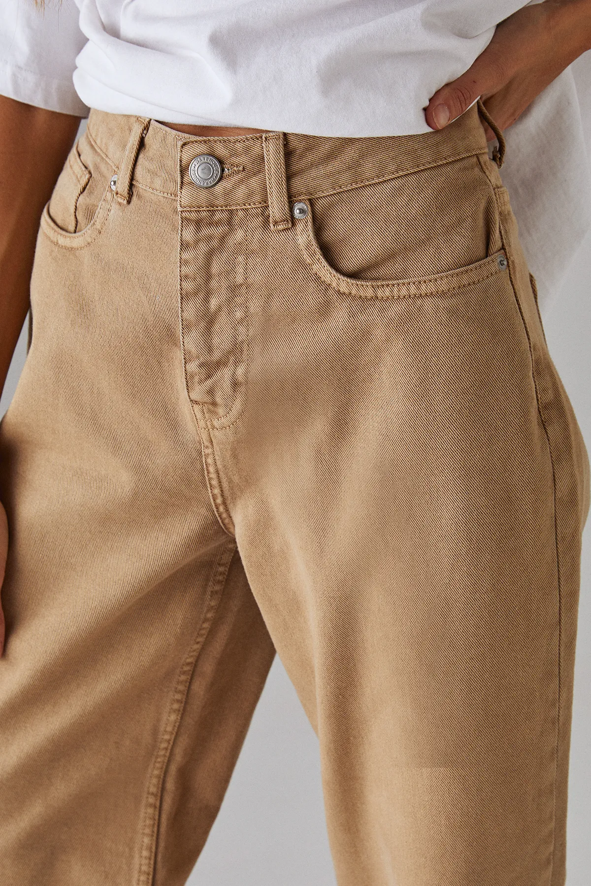 Washed Low Rise Denim Boyfriend Jean 2 Washed Low Rise Denim Boyfriend Jean