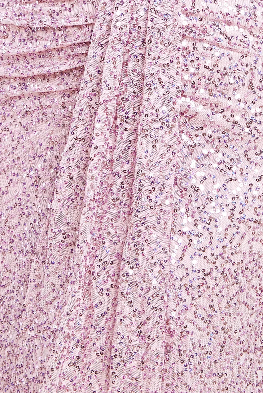 Plunge V Neck Sequin Maxi Dress 4 Plunge V Neck Sequin Maxi Dress