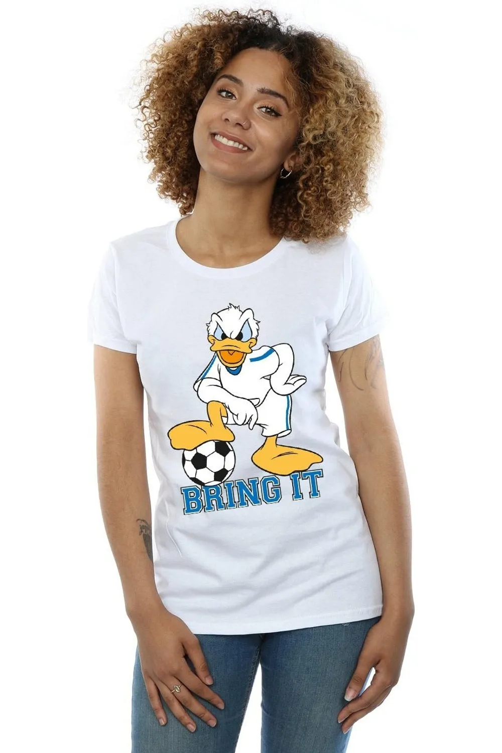 Donald Duck Bring It Cotton T-Shirt