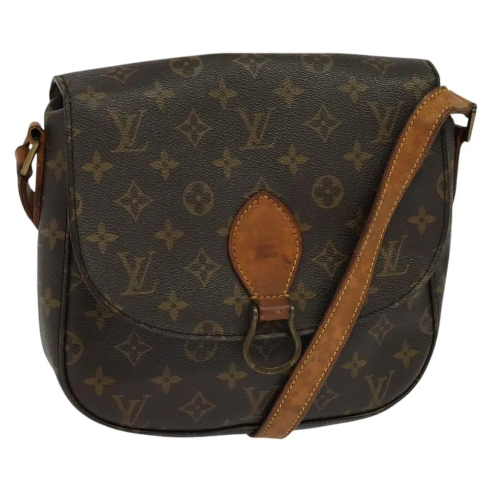 Preloved Crossbody Bag Monogram CanvasShoulder Bags