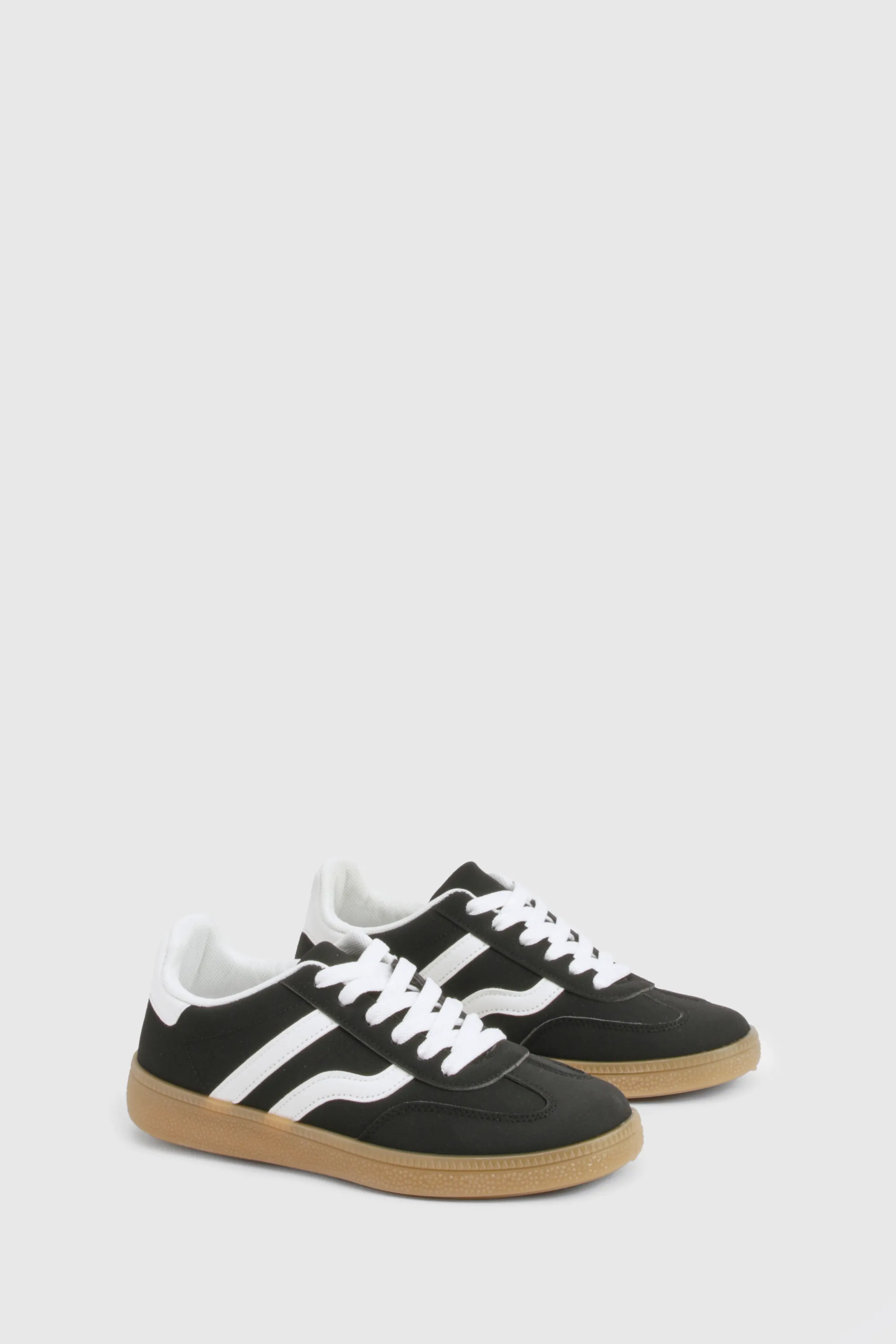 Gum Sole Striped Trainers 2 Gum Sole Striped Trainers