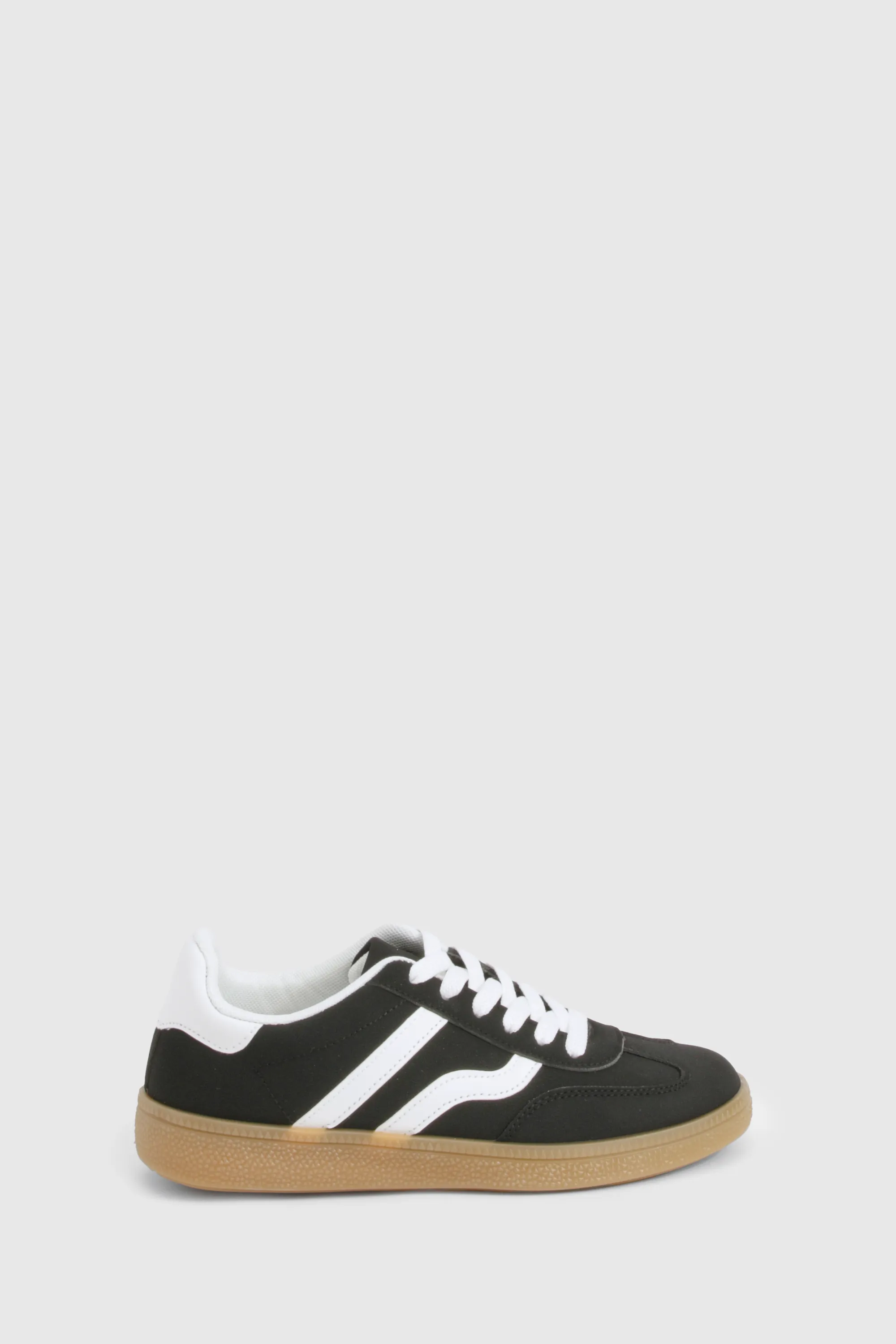 Gum Sole Striped Trainers 3 Gum Sole Striped Trainers