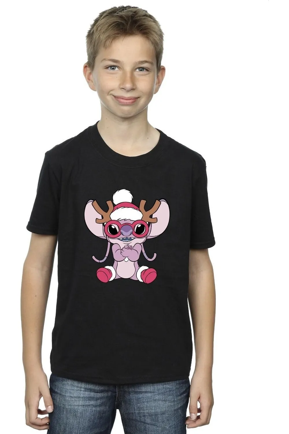 Lilo & Stitch Angel Reindeer T-Shirt