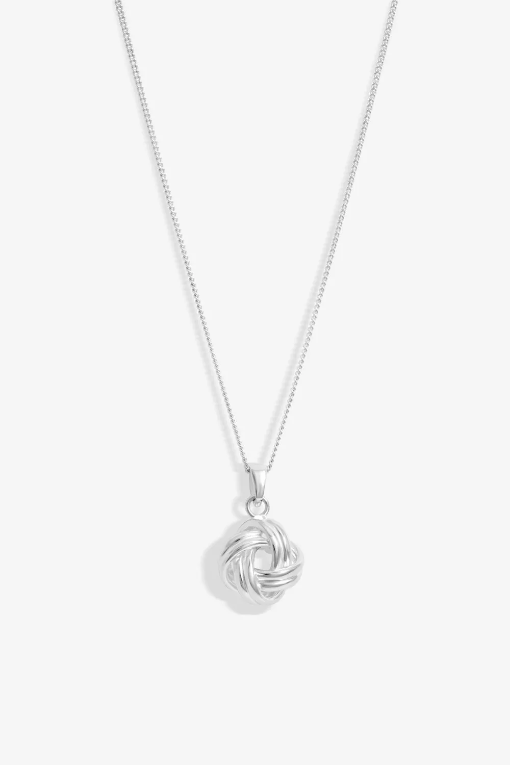 Sterling Silver 925 Polished Knotted Pendant 1 Sterling Silver 925 Polished Knotted Pendant