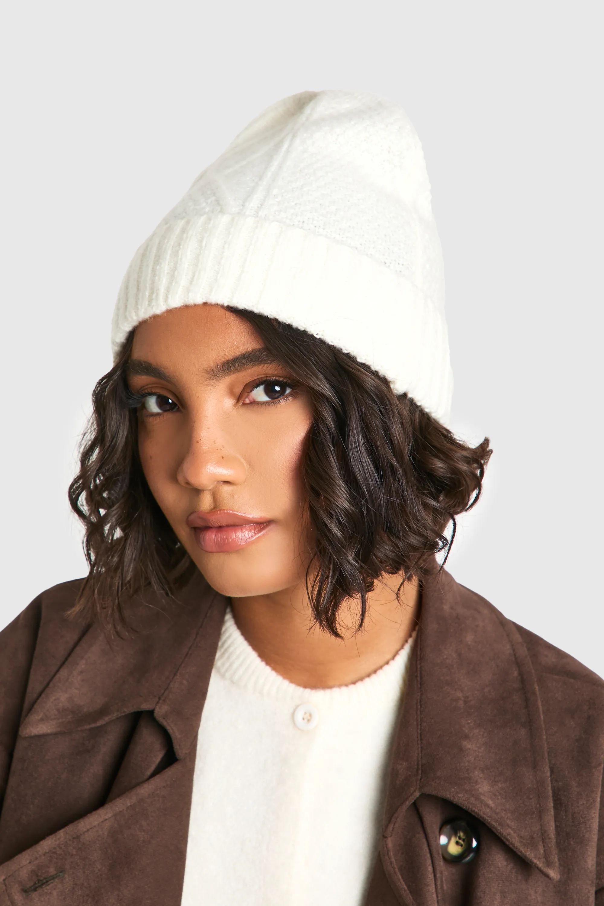 Cable Knit Beanie