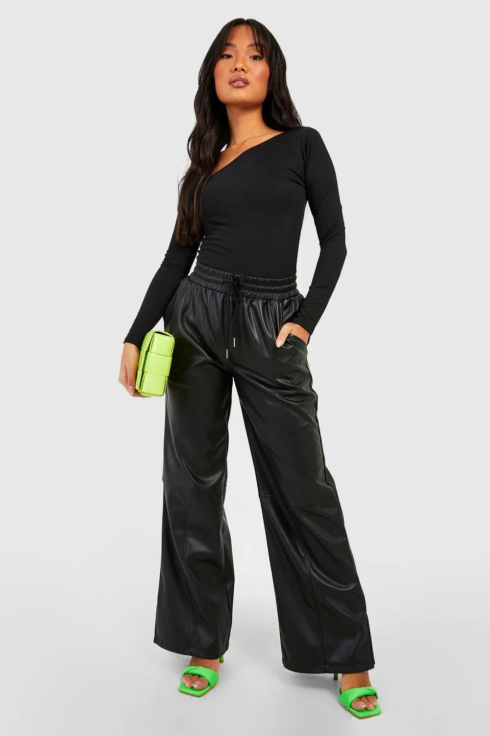 Petite Slash Neck Long Sleeve Bodysuit 3 Petite Slash Neck Long Sleeve Bodysuit