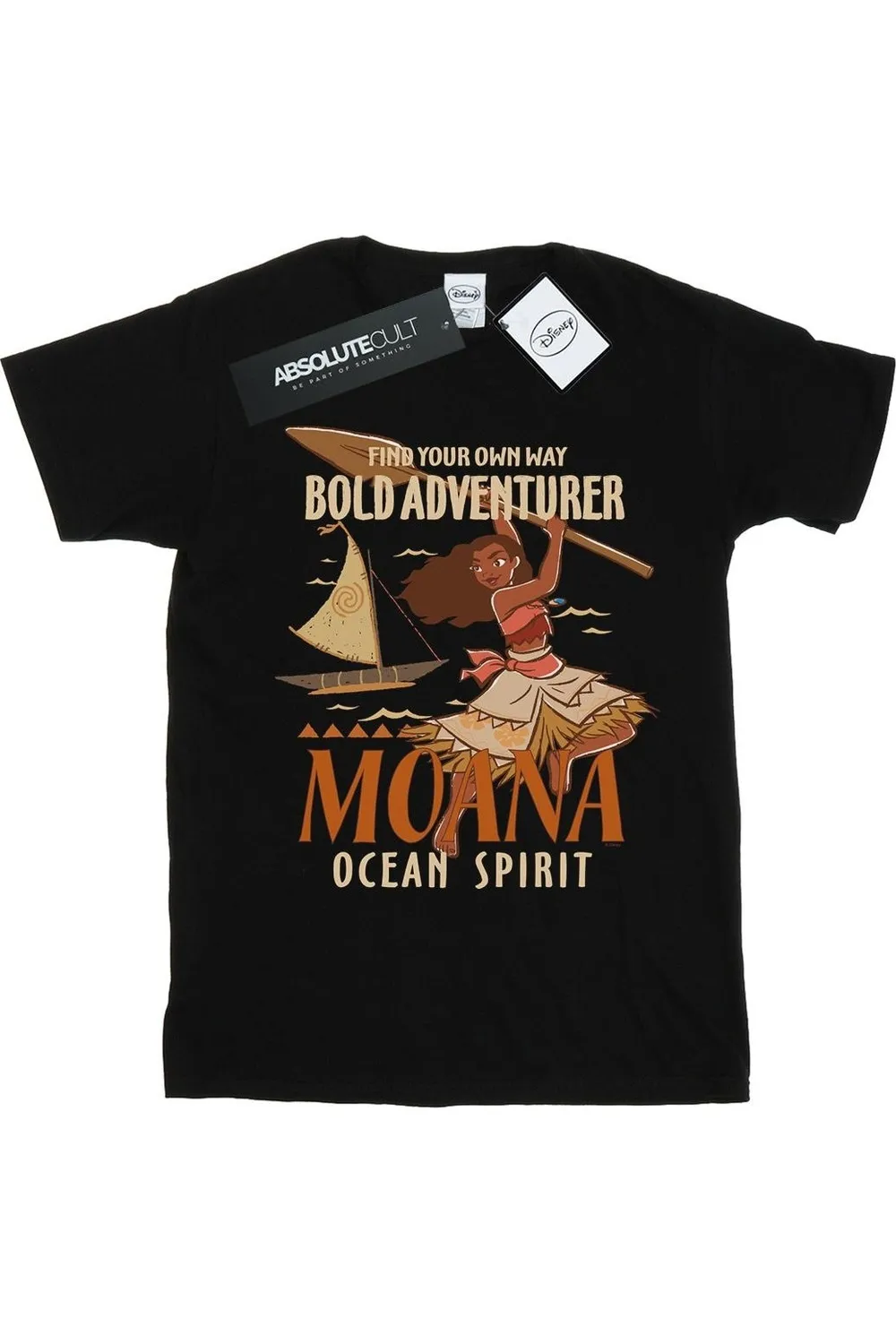 Moana Find Your Own Way Cotton T-Shirt 2 Moana Find Your Own Way Cotton T-Shirt