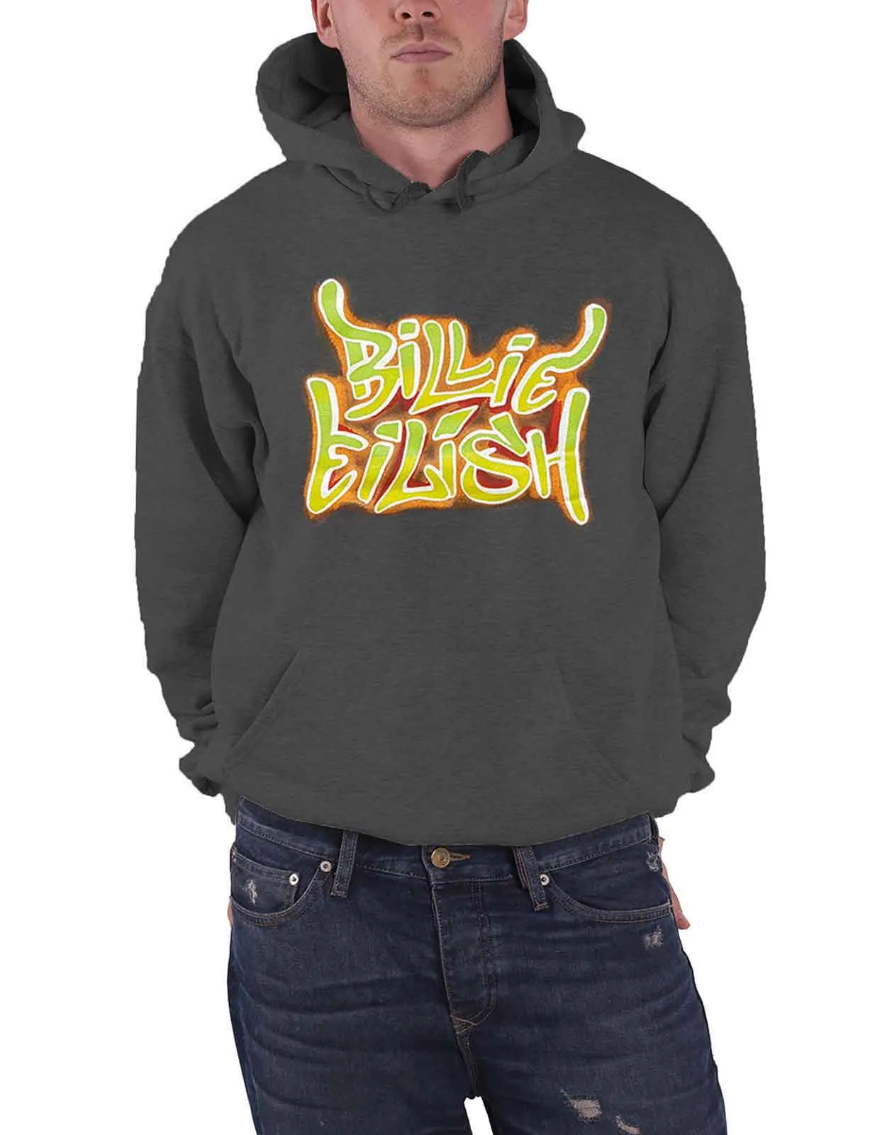 Airbrush Flames Blohsh Hoodie