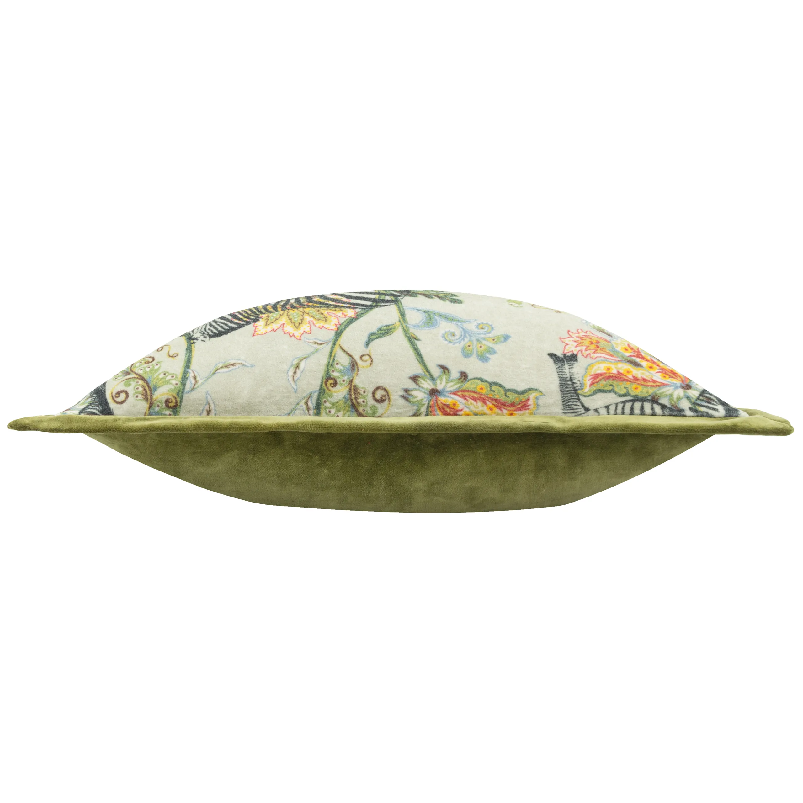Sundara Zebra Velvet Polyester Filled Cushion 3 Sundara Zebra Velvet Polyester Filled Cushion