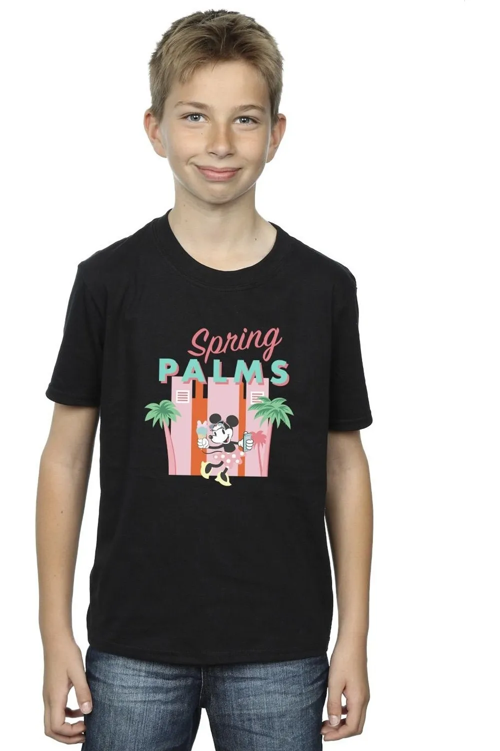 Minnie Mouse Spring Palms T-Shirt 1 Minnie Mouse Spring Palms T-Shirt