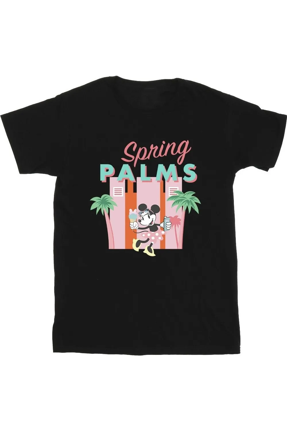 Minnie Mouse Spring Palms T-Shirt 2 Minnie Mouse Spring Palms T-Shirt