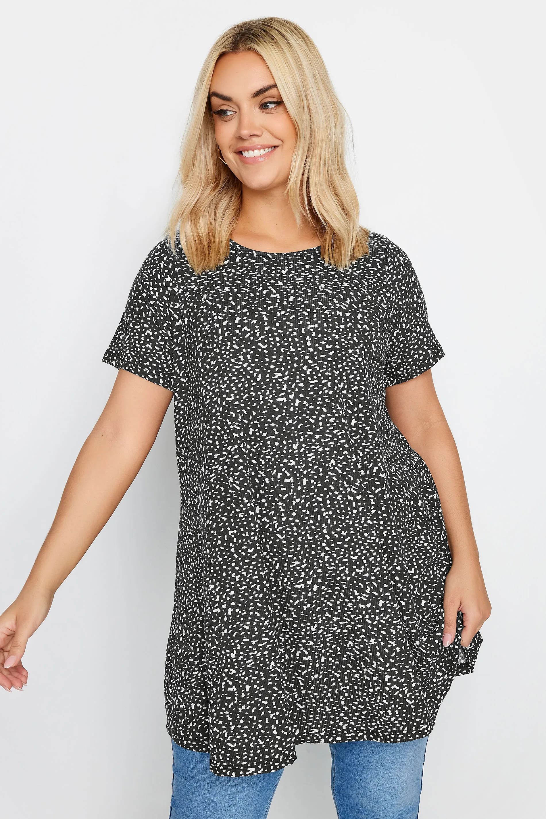 Angel Sleeve Pleated Top