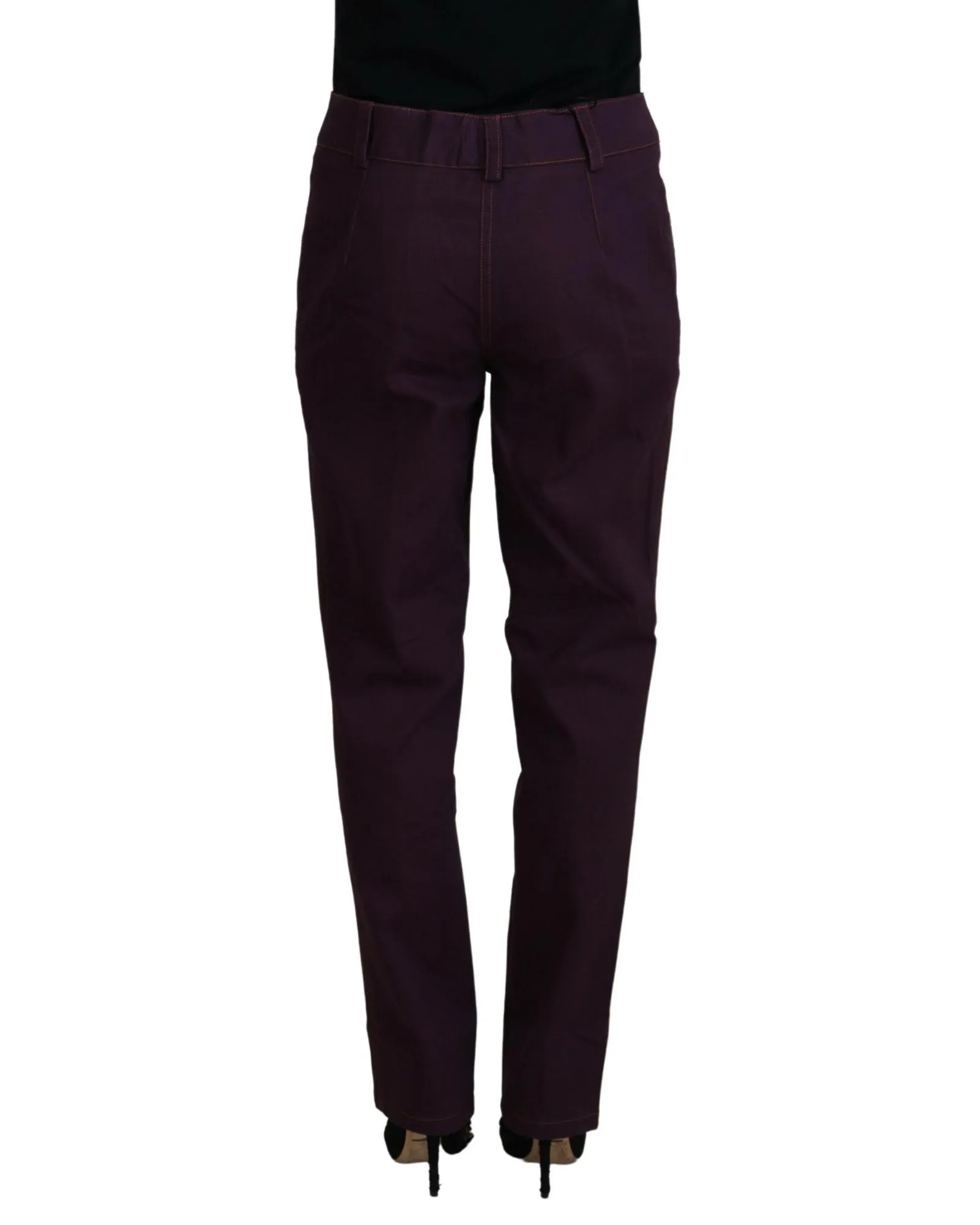 Purple Straight Leg Pants PAN74063Jeans 3 Purple Straight Leg Pants PAN74063Jeans