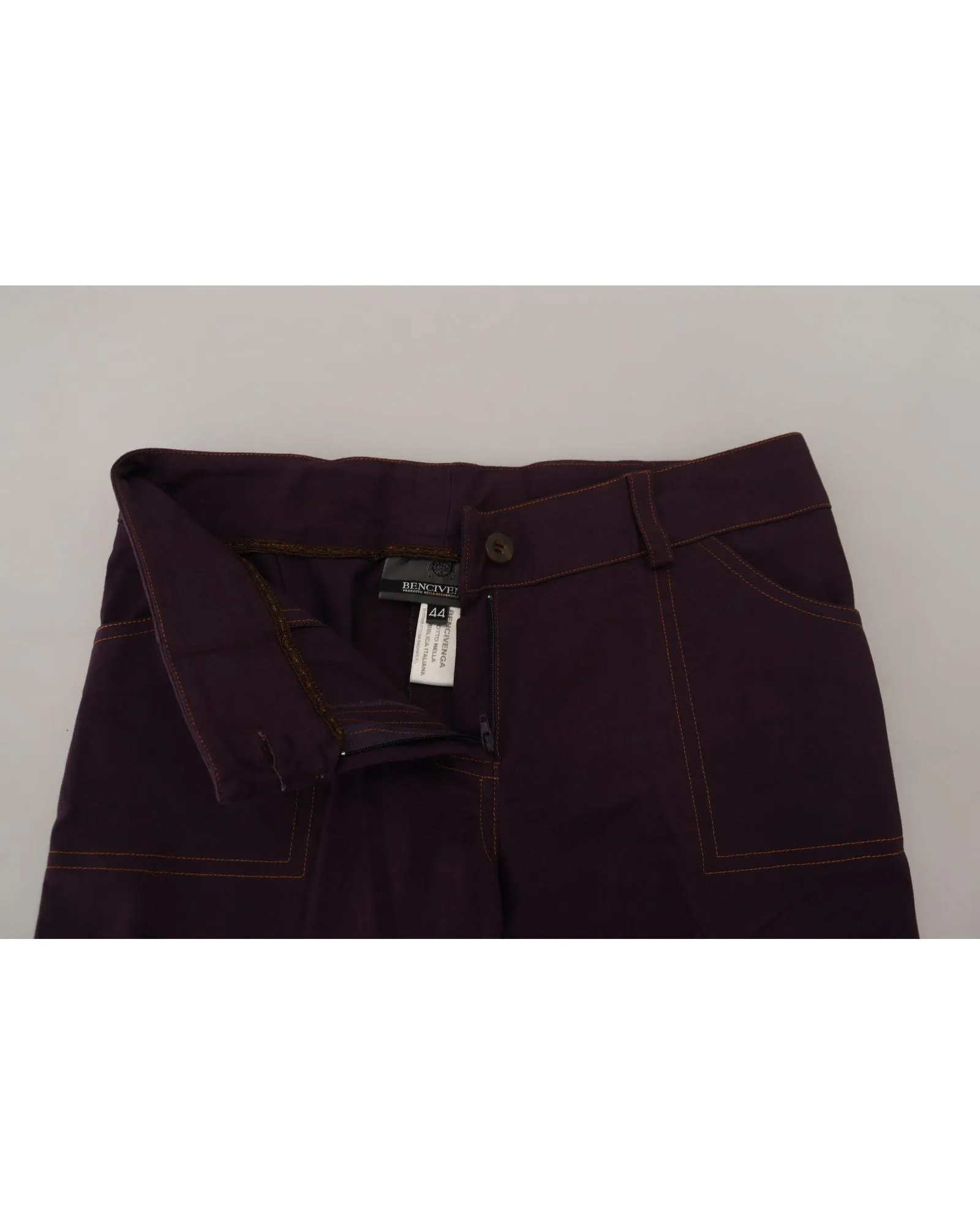 Purple Straight Leg Pants PAN74063Jeans 4 Purple Straight Leg Pants PAN74063Jeans
