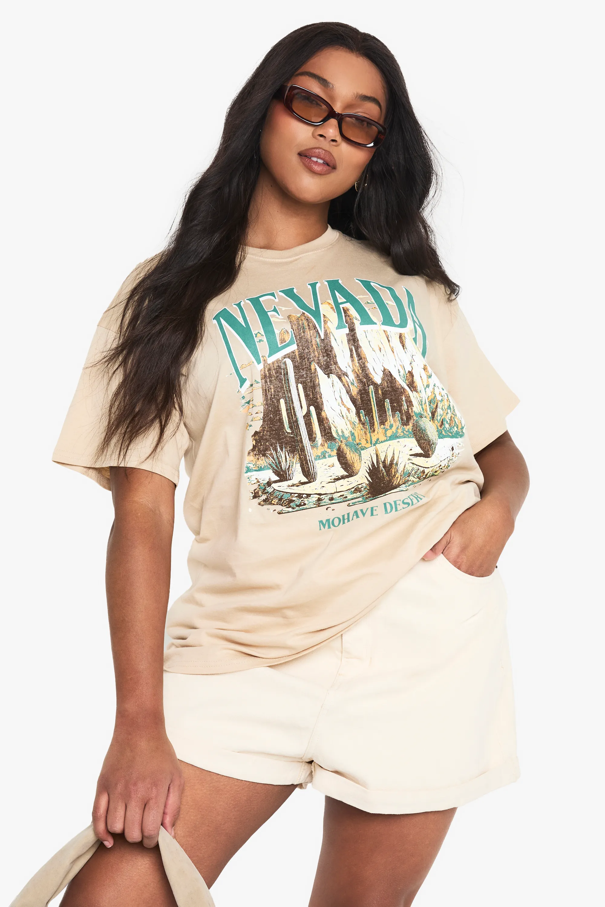 PLUS NEVEDA OVERSIZED T-SHIRT