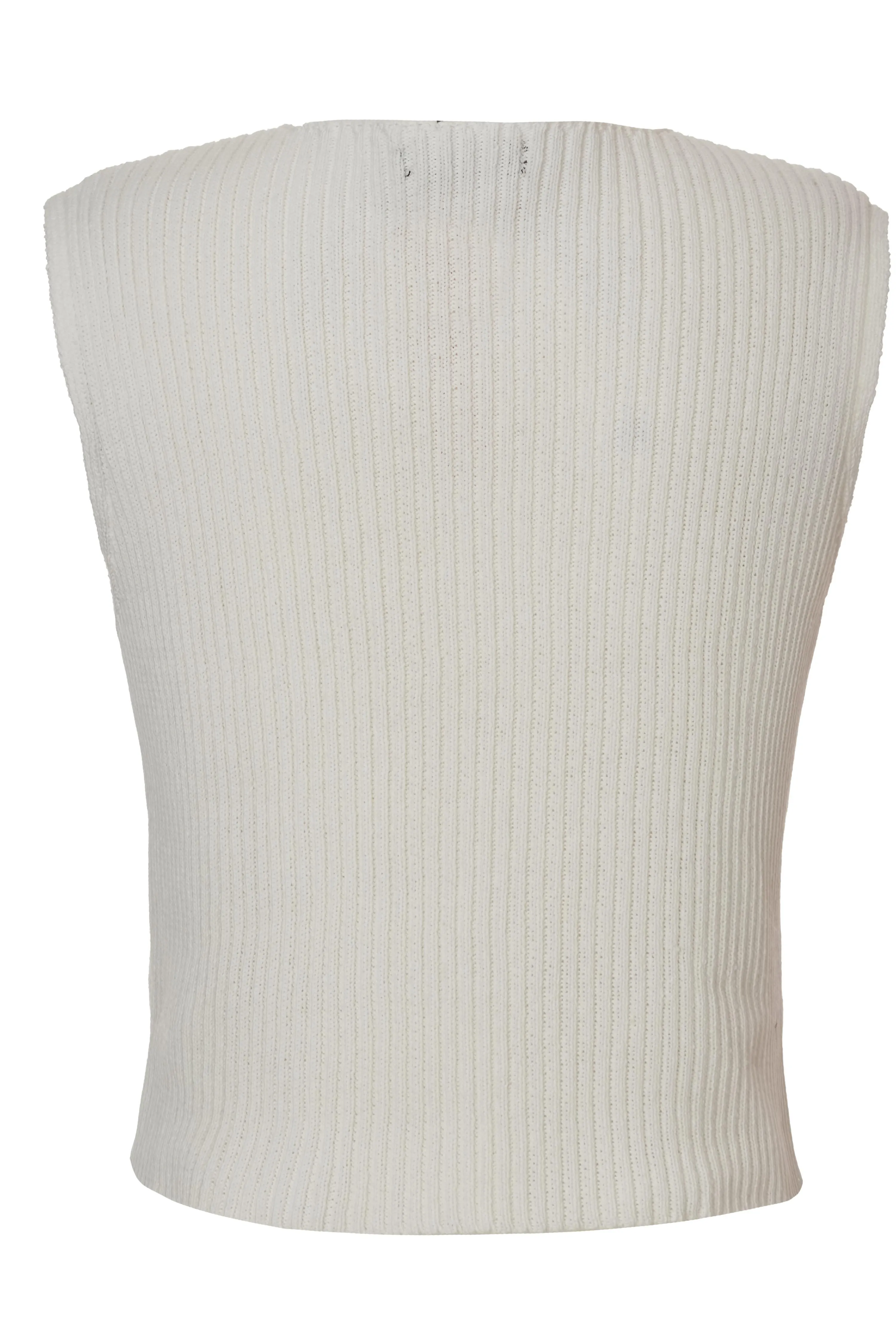 Off White Knit Mini Bow Top 5 Off White Knit Mini Bow Top
