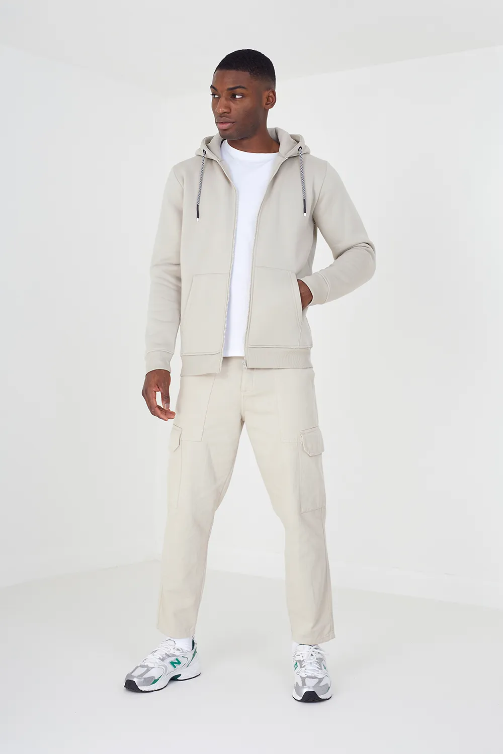 Zip Through Hoodie 3 Zip Through Hoodie