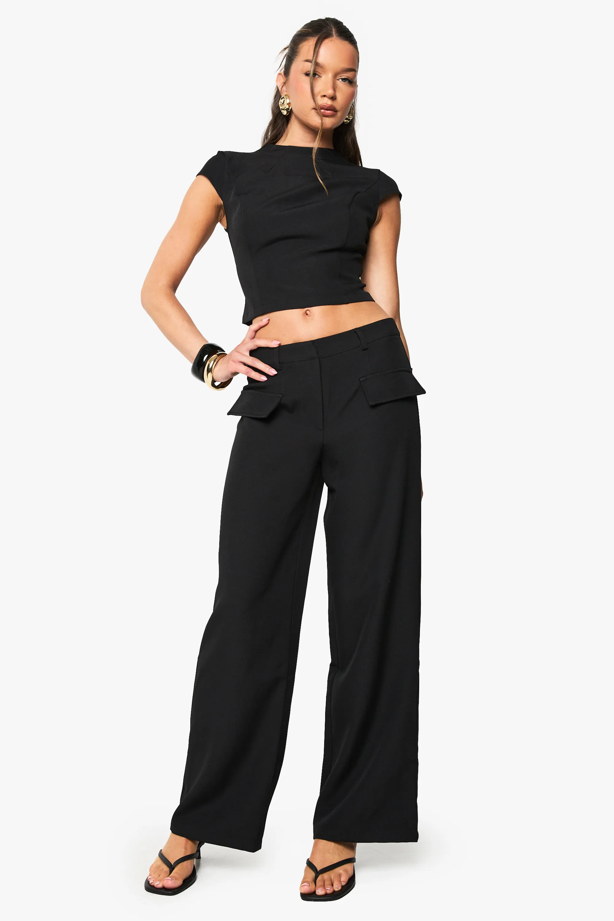 High Neck Tailored Top 3 High Neck Tailored Top