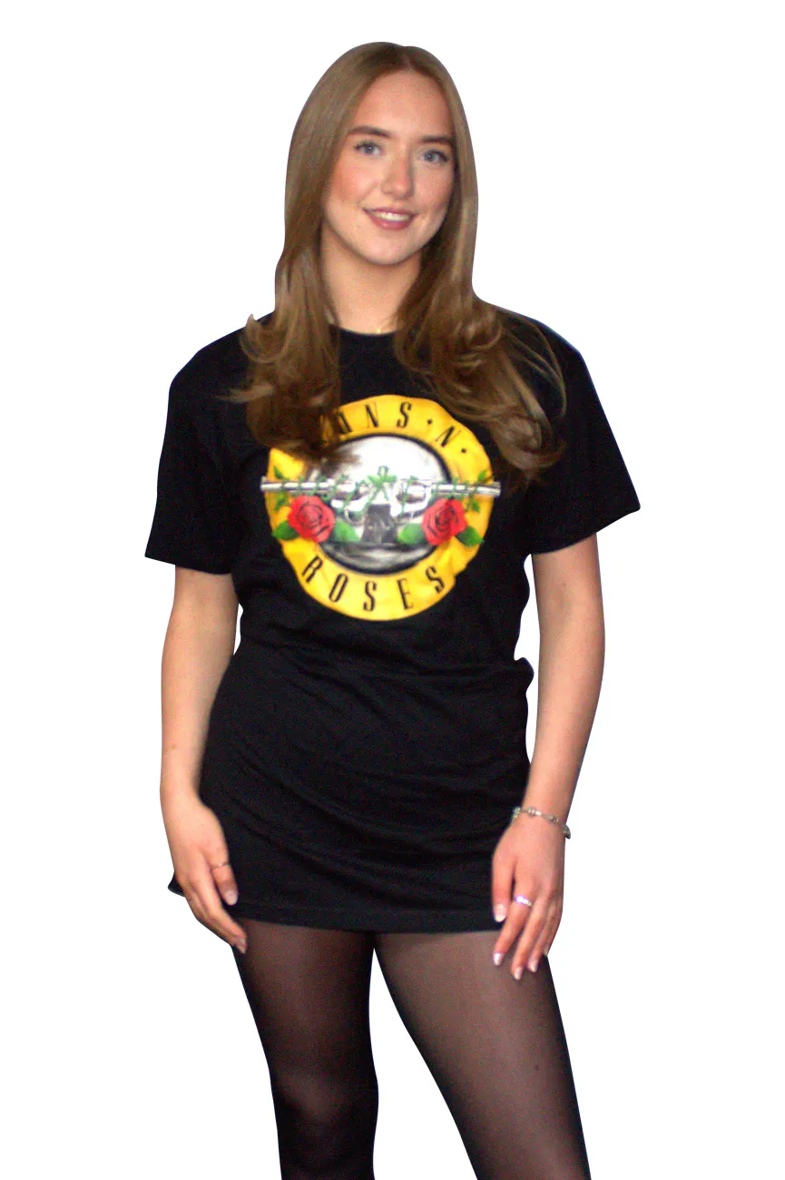 Classic Band Logo T Shirt Dress 1 Classic Band Logo T Shirt Dress