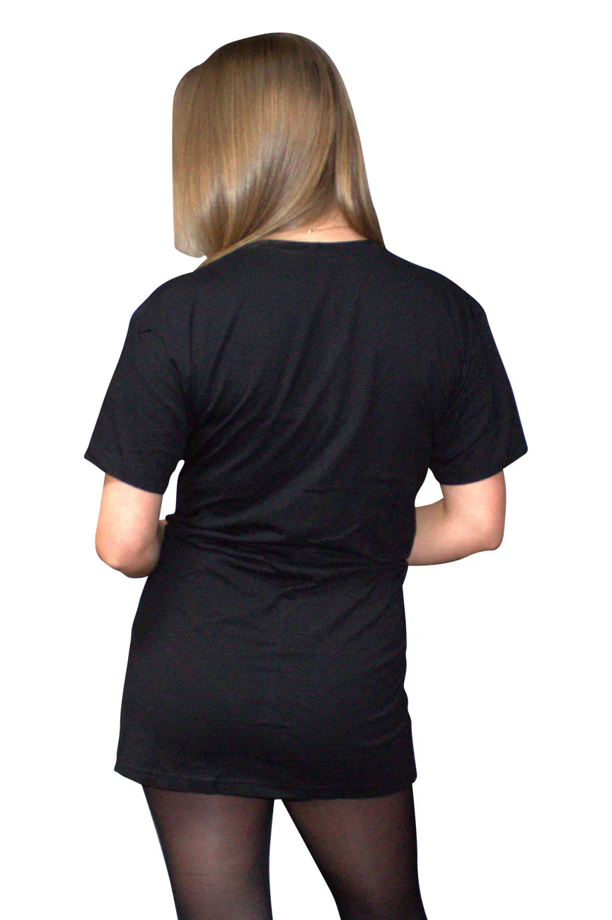 Classic Band Logo T Shirt Dress 2 Classic Band Logo T Shirt Dress
