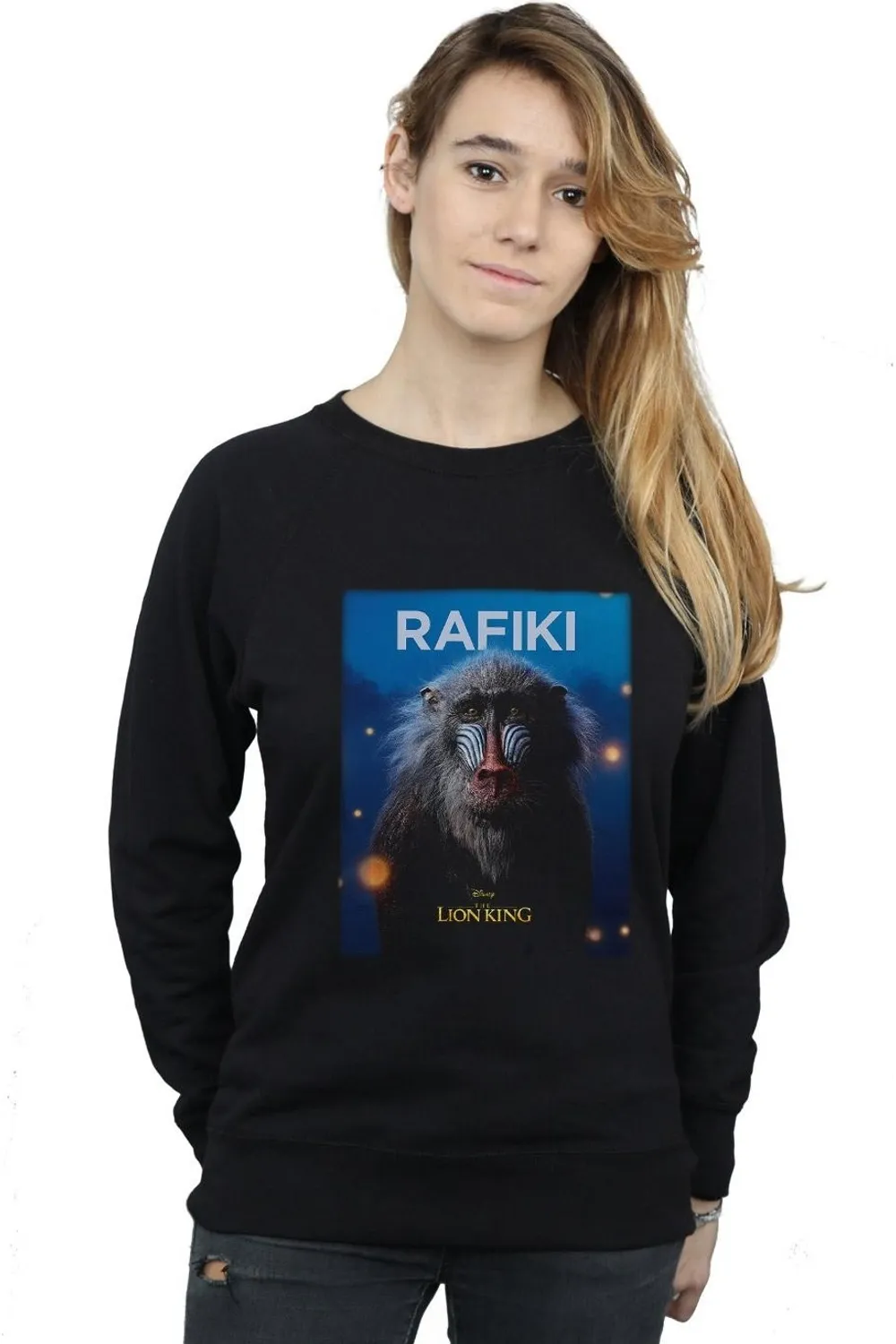 The Lion King Movie Rafiki Poster Sweatshirt 1 The Lion King Movie Rafiki Poster Sweatshirt