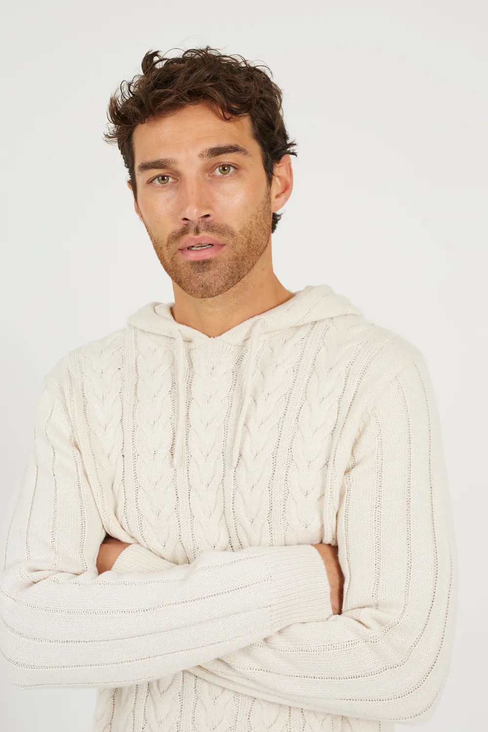 Cable Knit Hoody 4 Cable Knit Hoody