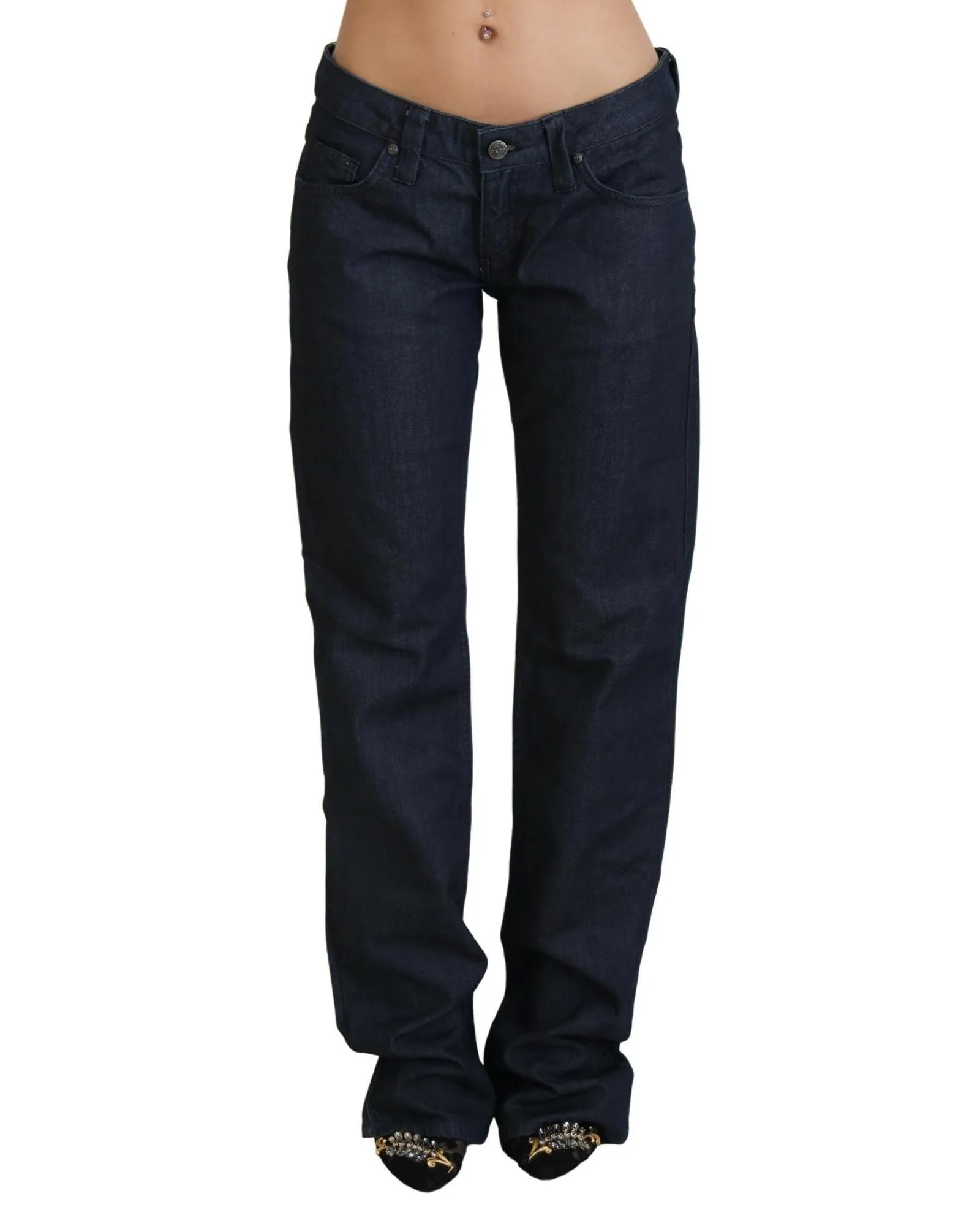 Straight Leg Jeans Classic Fit- Blue Jeans 1 Straight Leg Jeans Classic Fit- Blue Jeans