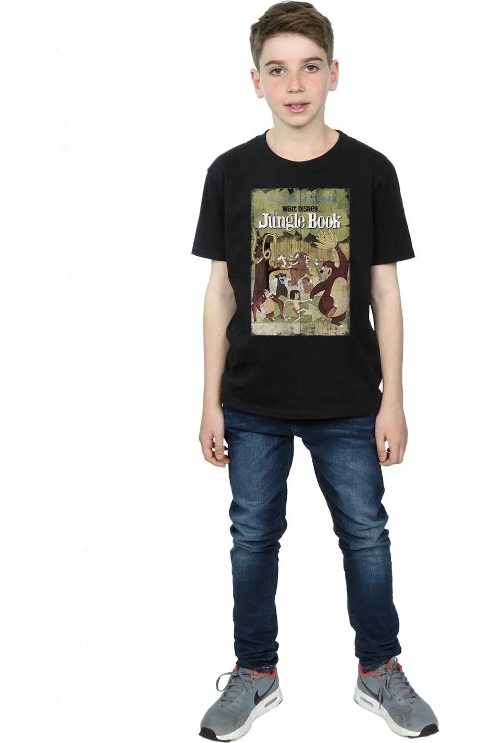 The Jungle Book Retro Poster T-Shirt 4 The Jungle Book Retro Poster T-Shirt