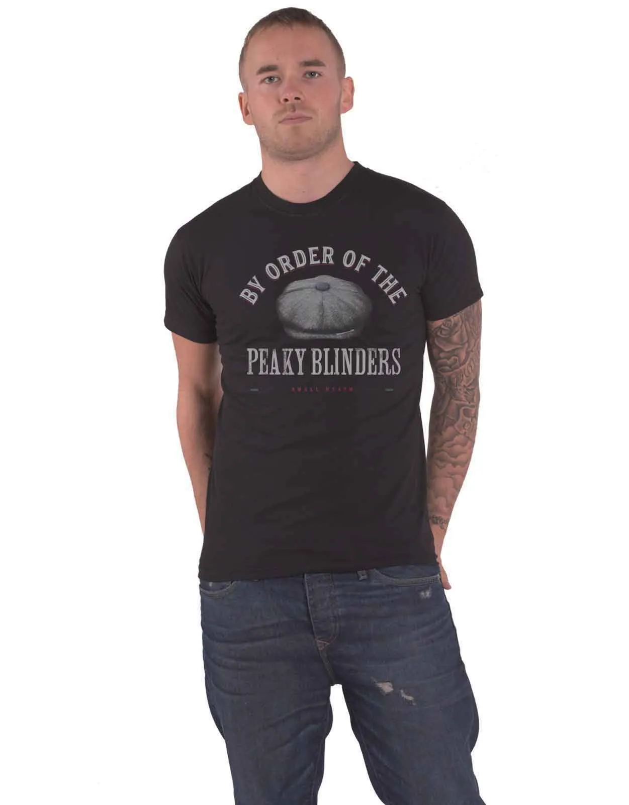 Flat Cap Logo T Shirt