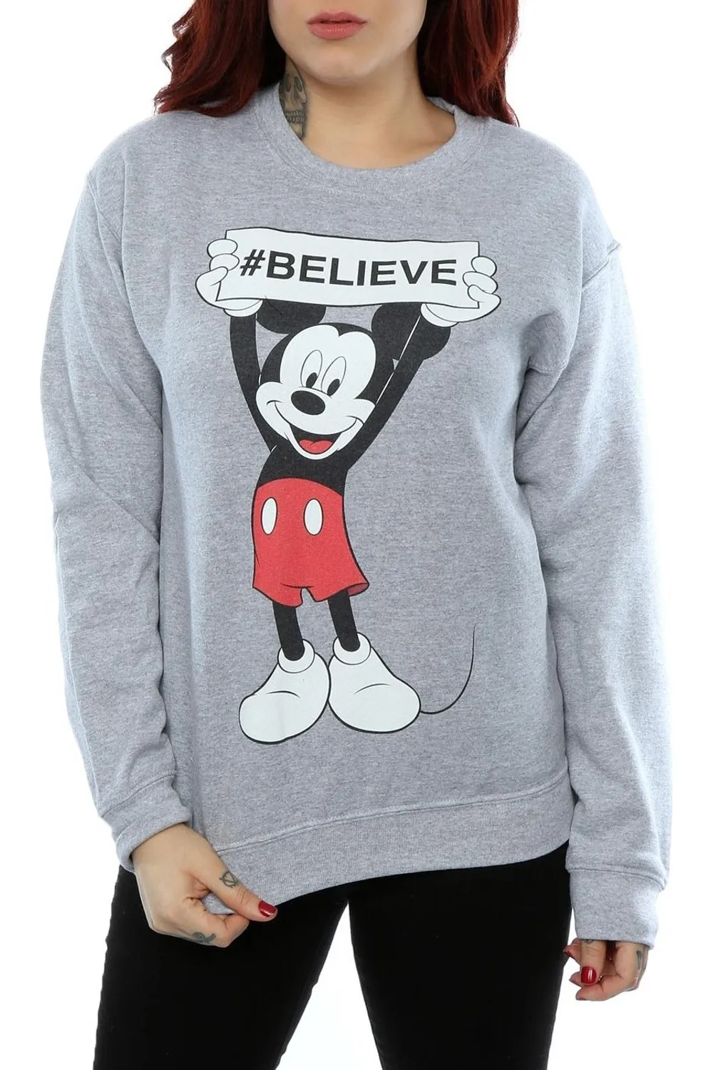 Mickey Mouse Believe Sweatshirt 3 Mickey Mouse Believe Sweatshirt