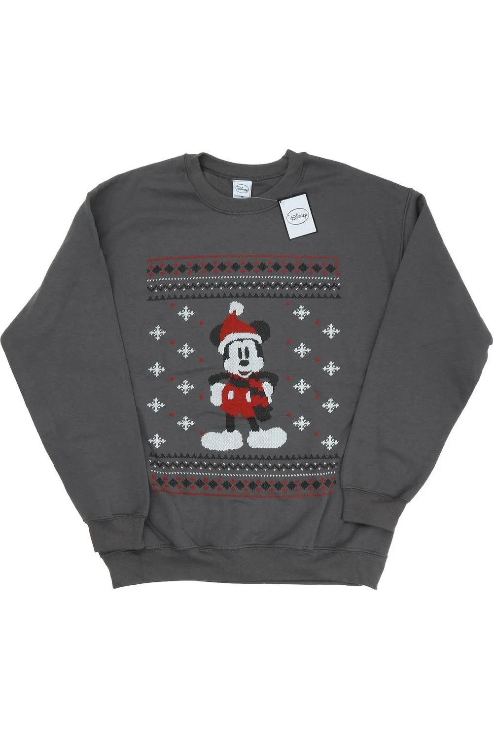 Mickey Mouse Scarf Christmas Sweatshirt 2 Mickey Mouse Scarf Christmas Sweatshirt