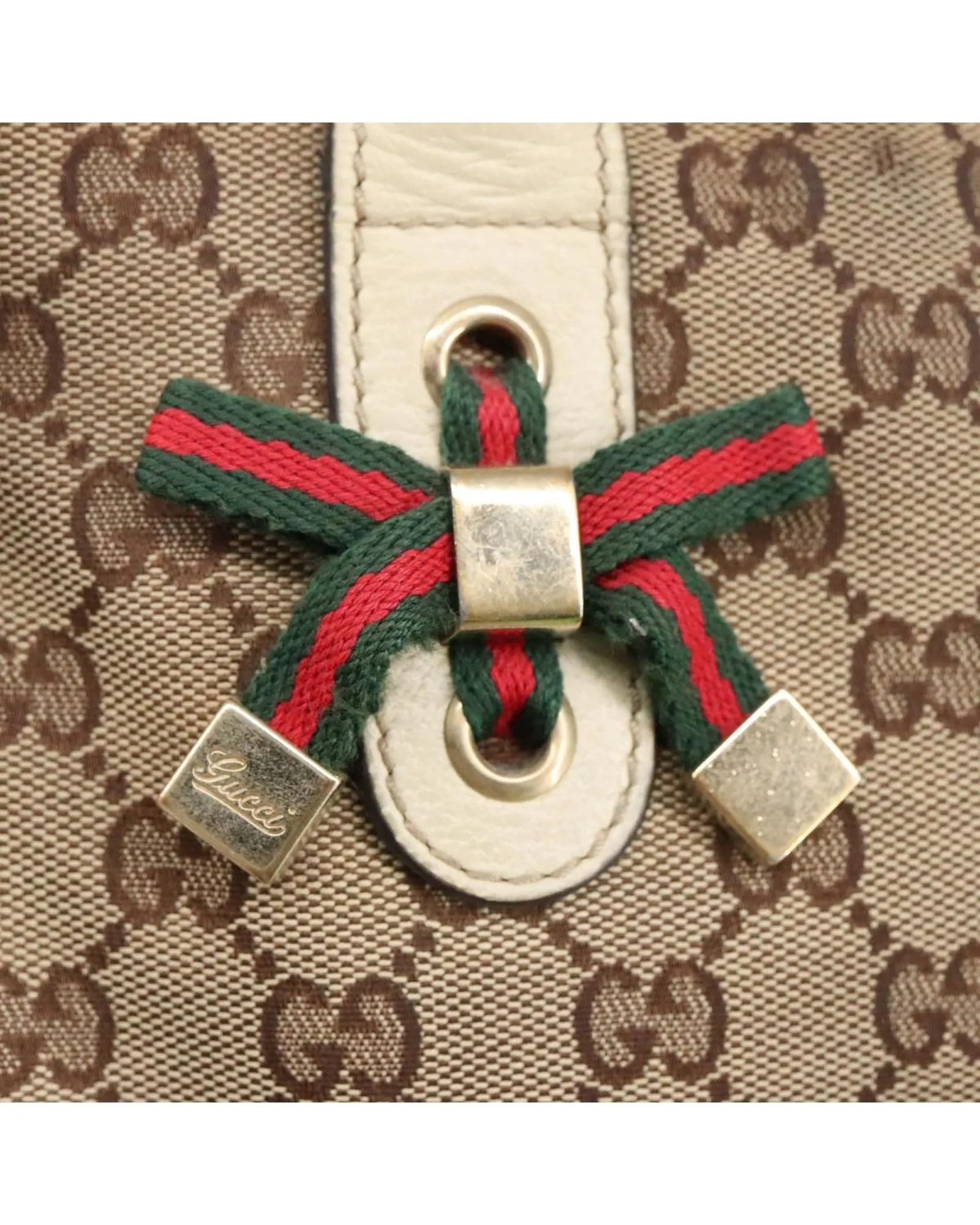 PrelovedGG Monogram Tote Bag- Beige 11 PrelovedGG Monogram Tote Bag- Beige